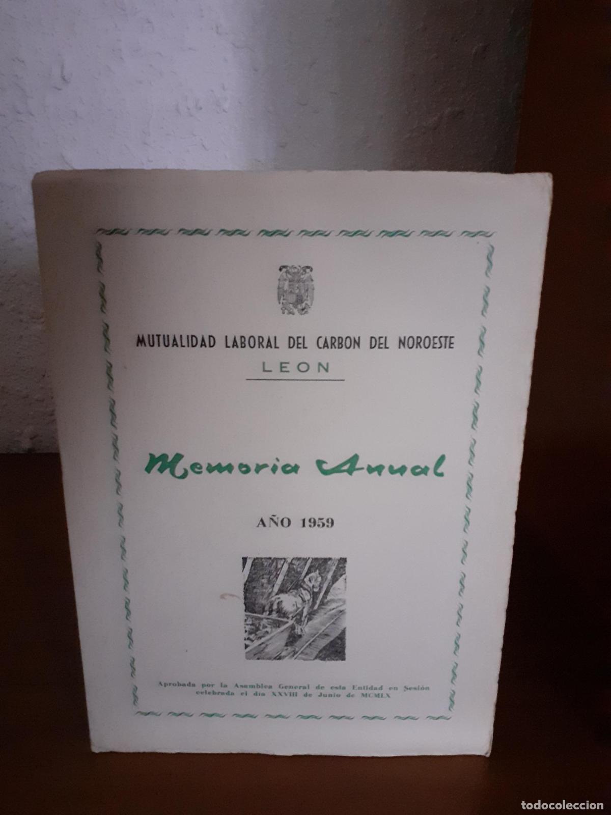 Libros: Memoria anual. A&ntilde;o 1959 - - Foto 1
