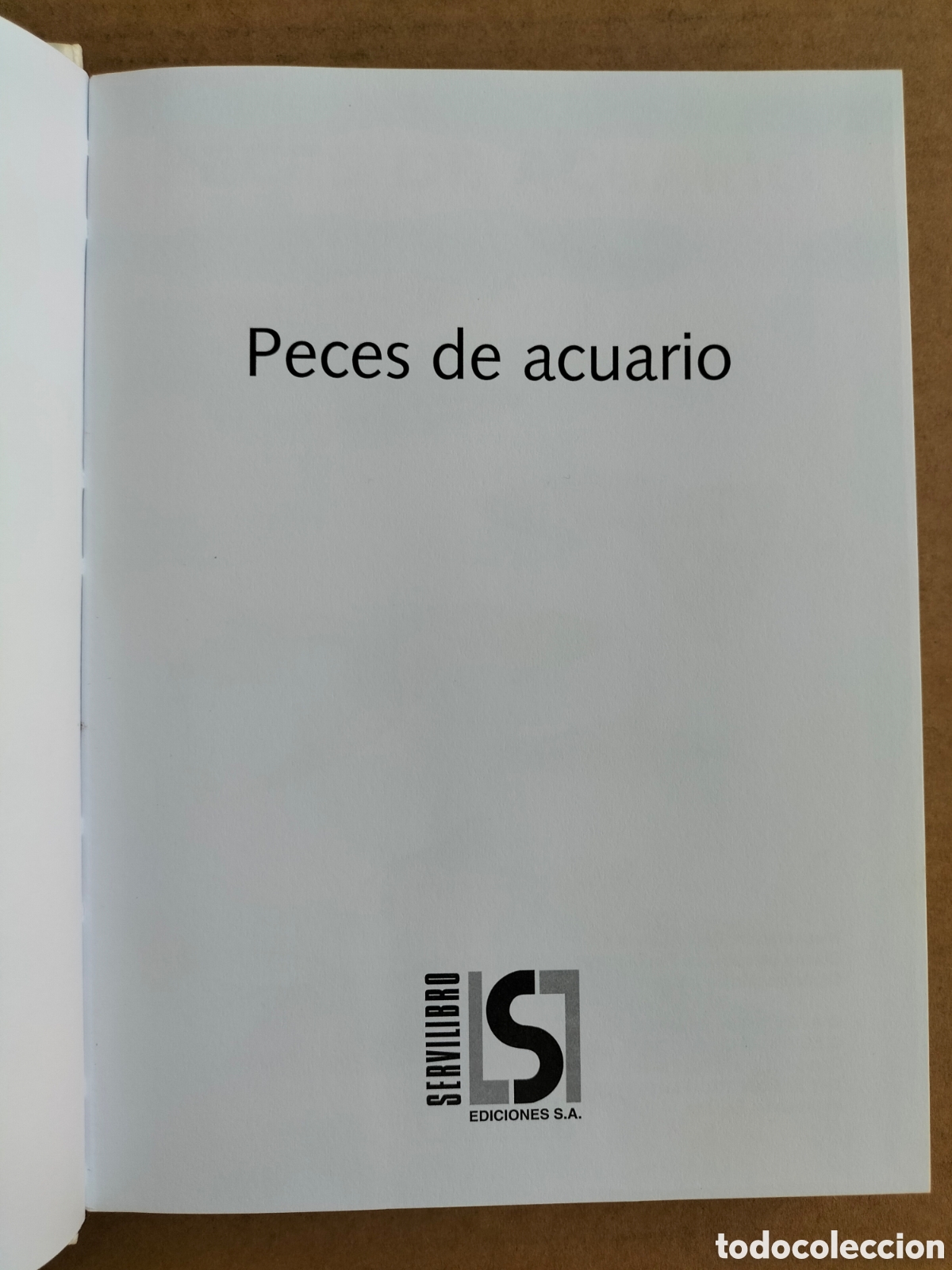 Libros: Manual de peces de acuario. Servilibro ediciones. Libro - Foto 3
