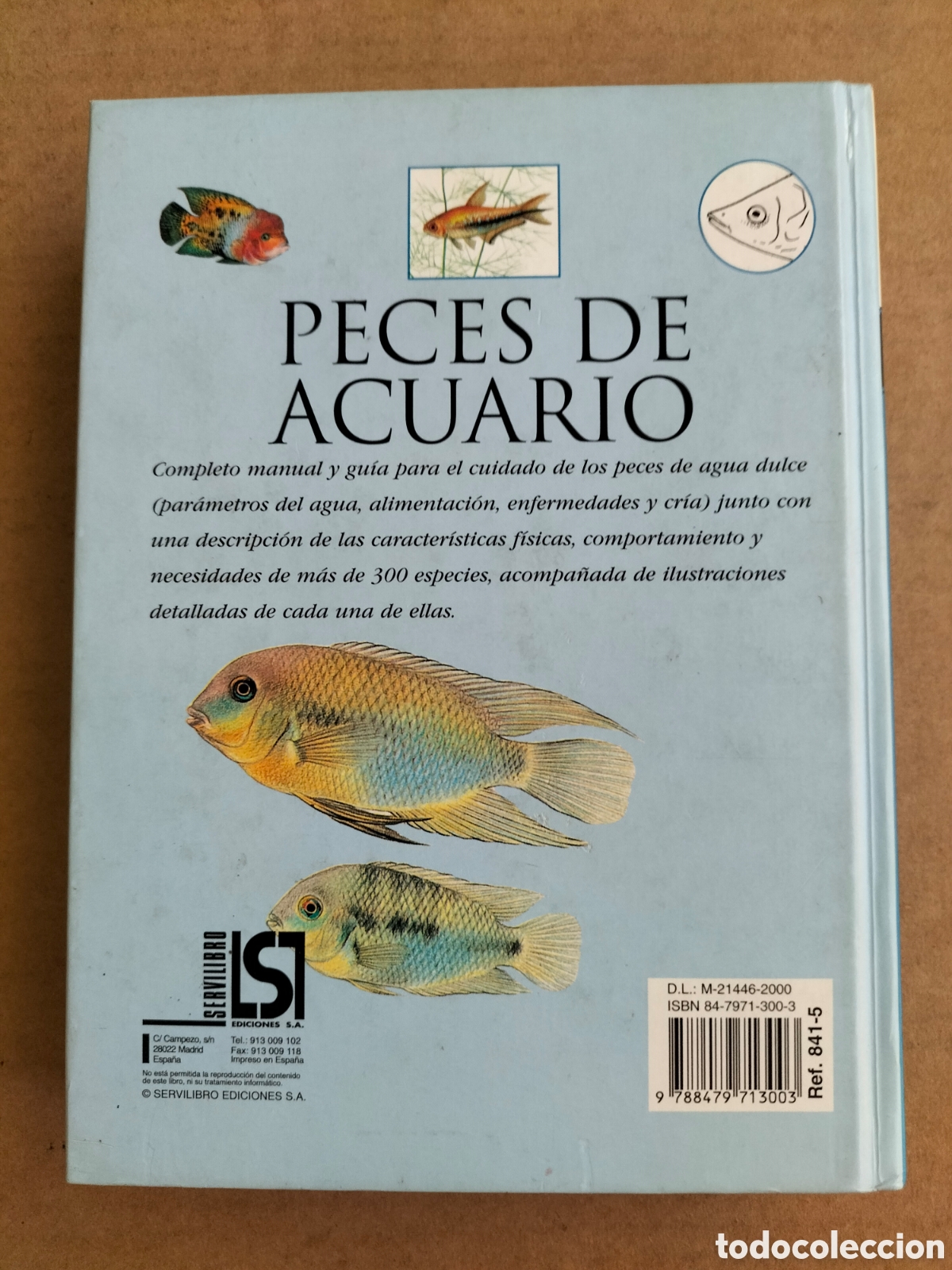 Libros: Manual de peces de acuario. Servilibro ediciones. Libro - Foto 13