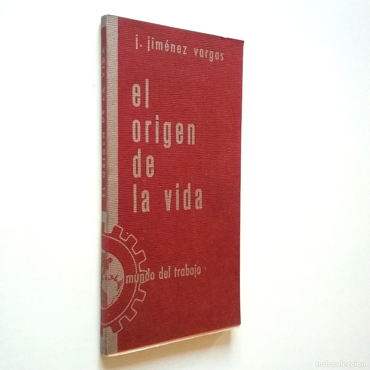 Libros: J. Jim&eacute;nez Vargas - El origen de la vida - Foto 1