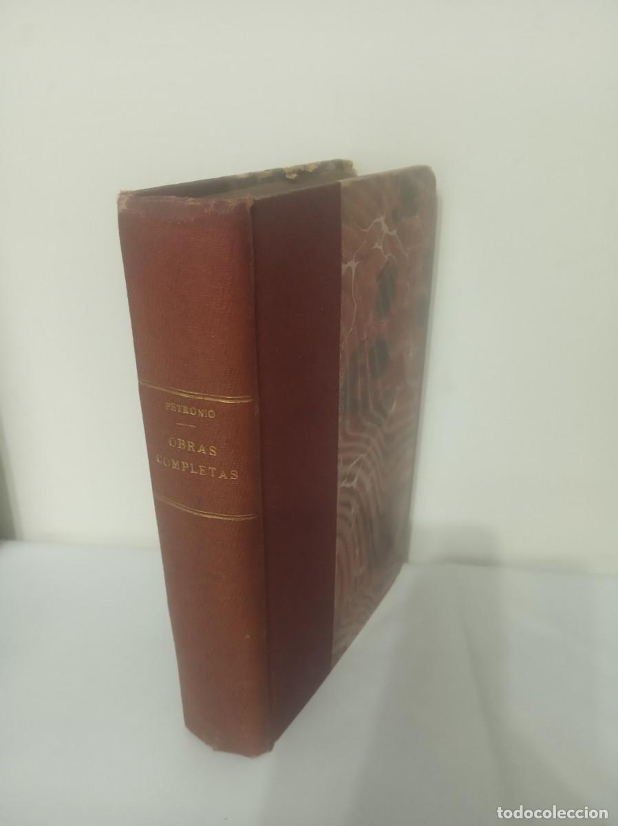 Libros: OBRAS COMPLETAS ( PETRONIO ) - Foto 1