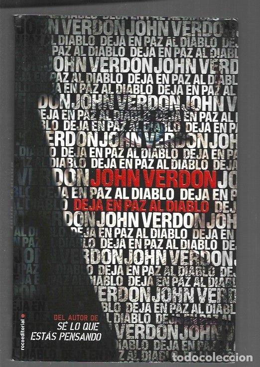 Libros: DEJA EN PAZ AL DIABLO - VERDON, JOHN - Foto 1