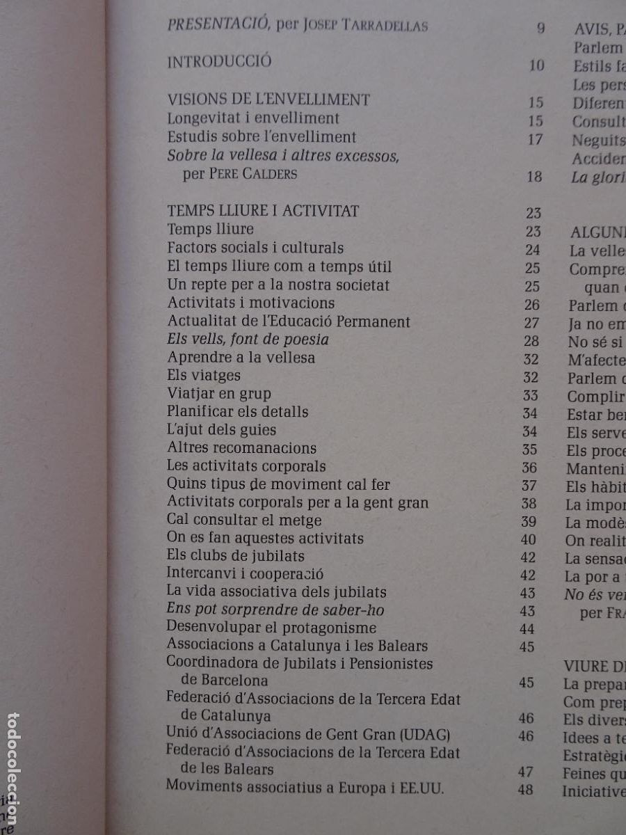 Libros: de la gent gran caixa de pensions 1985 la caixa editorial kairos - Foto 21