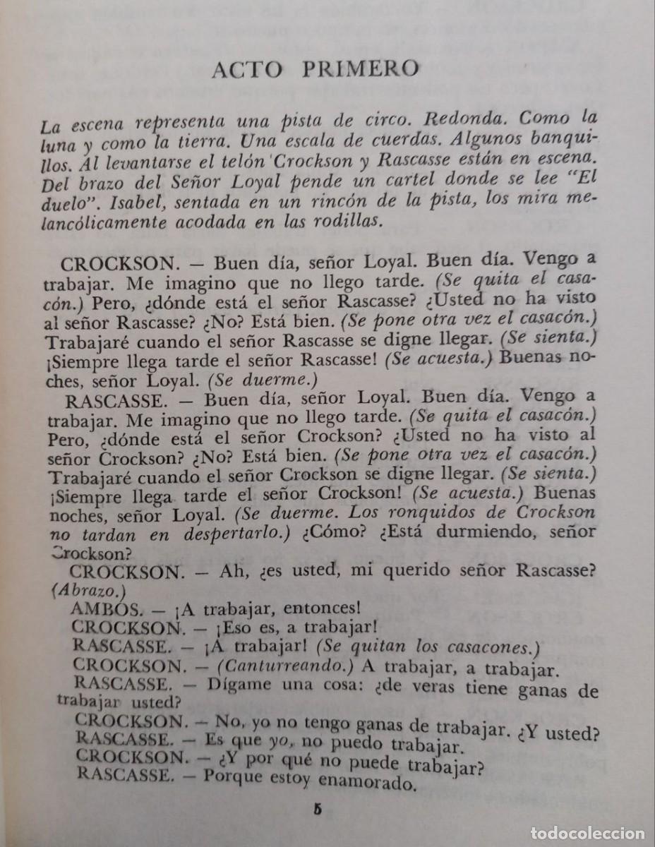 Libros: &iquest;Quiere usted representar conmigo?. - ACHARD, Marcel: - Foto 7
