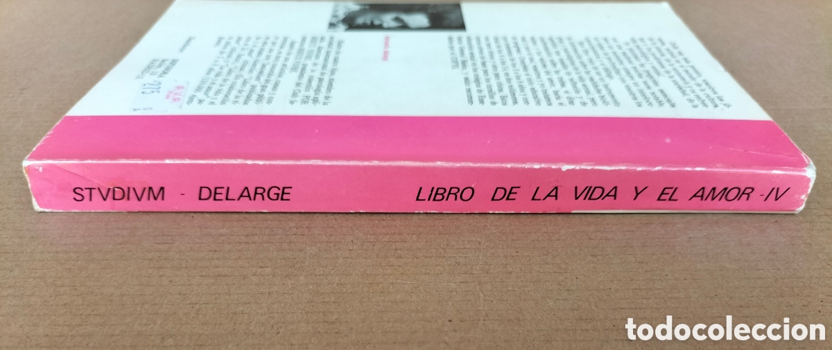 Libros: Libro de la vida y el amor. Vol IV. Bernarda Bernadette Delarge. Ediciones stvdivm, 1975 - Foto 13