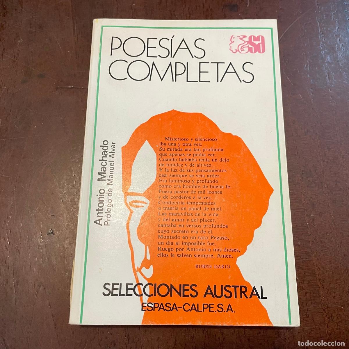 Libros: Poes&iacute;as completas - Antonio Machado - Foto 1