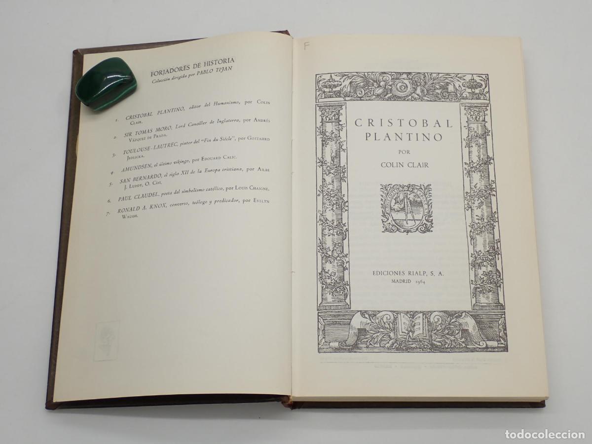 Libros: Crist&oacute;bal Plantino - CLAIR, Colin - Foto 2