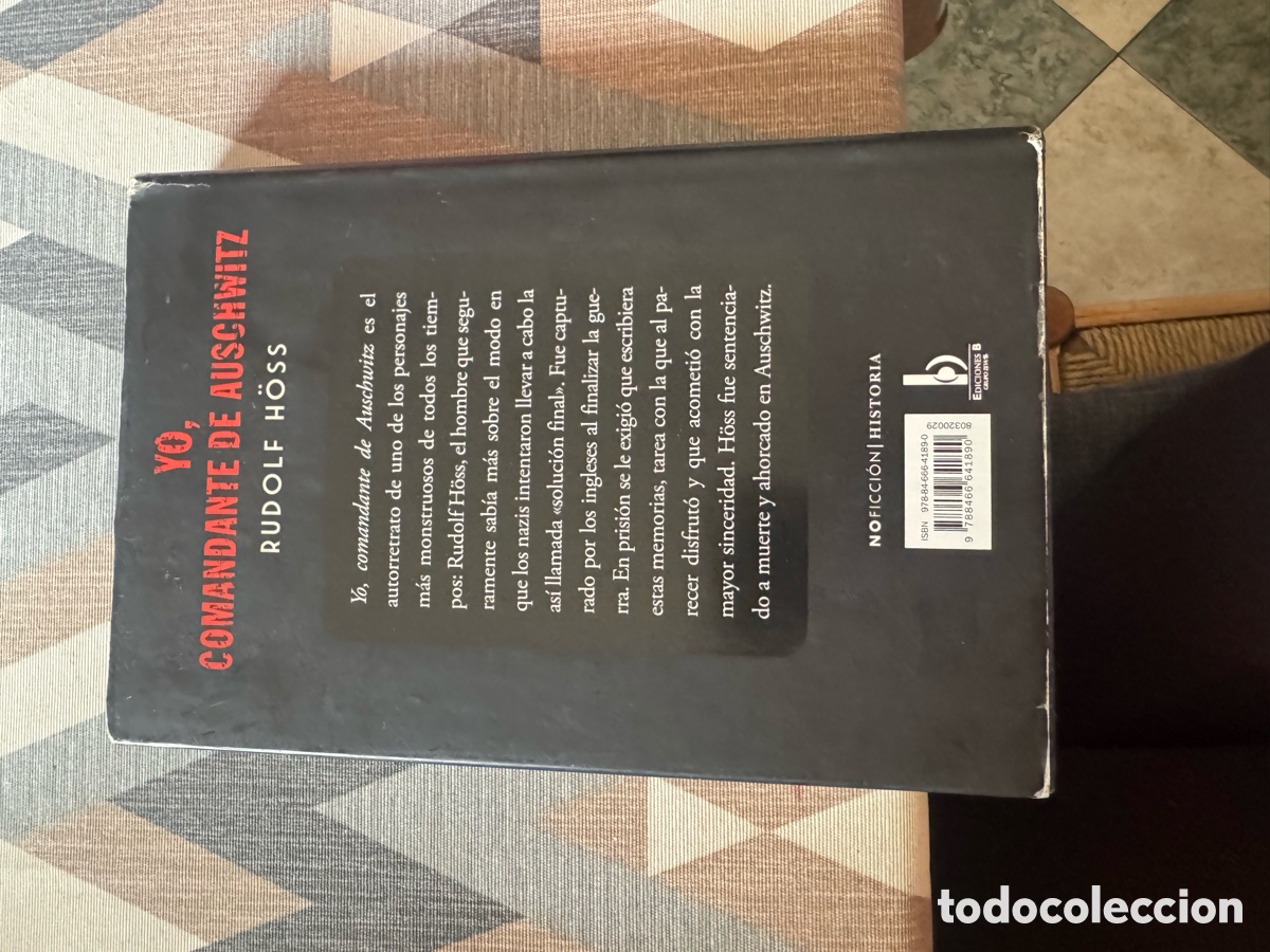 Libros: Yo, comandante de Auschwitz (edici&oacute;n espa&ntilde;ola) - Foto 3