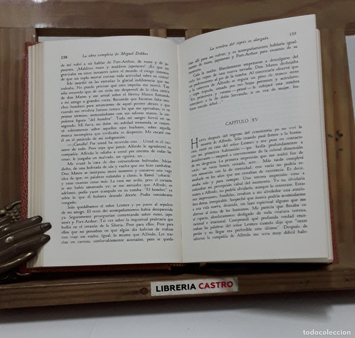 Libros: Obra Completa. Tomo 1 - Miguel Delibes - Foto 2