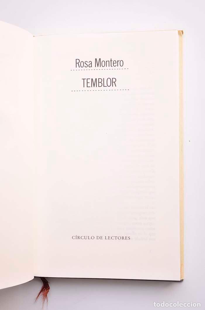 Libros: Temblor - MONTERO, Rosa - Foto 3