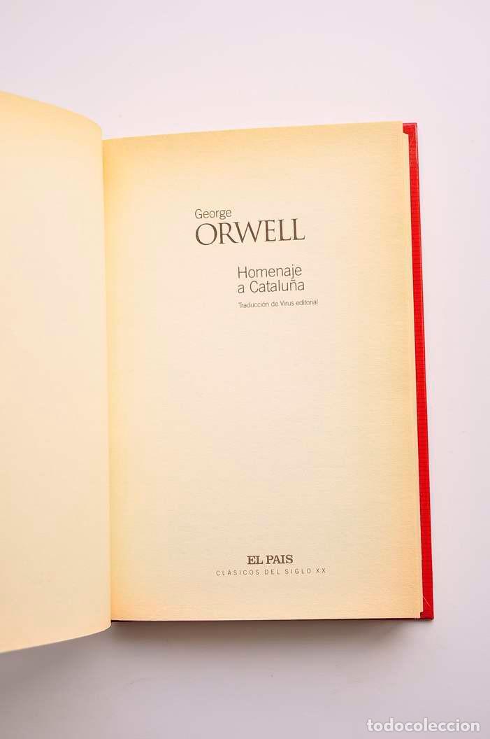 Libros: Homenaje a Catalu&ntilde;a - ORWELL, George - Foto 2