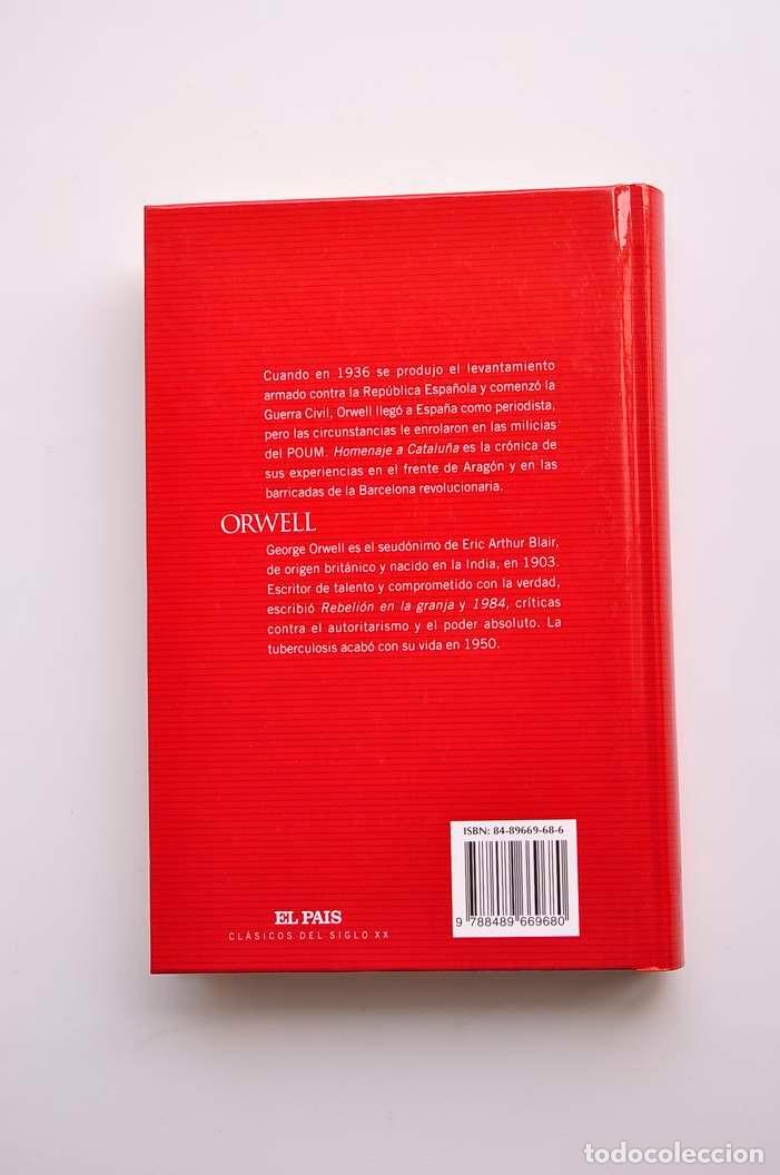 Libros: Homenaje a Catalu&ntilde;a - ORWELL, George - Foto 3