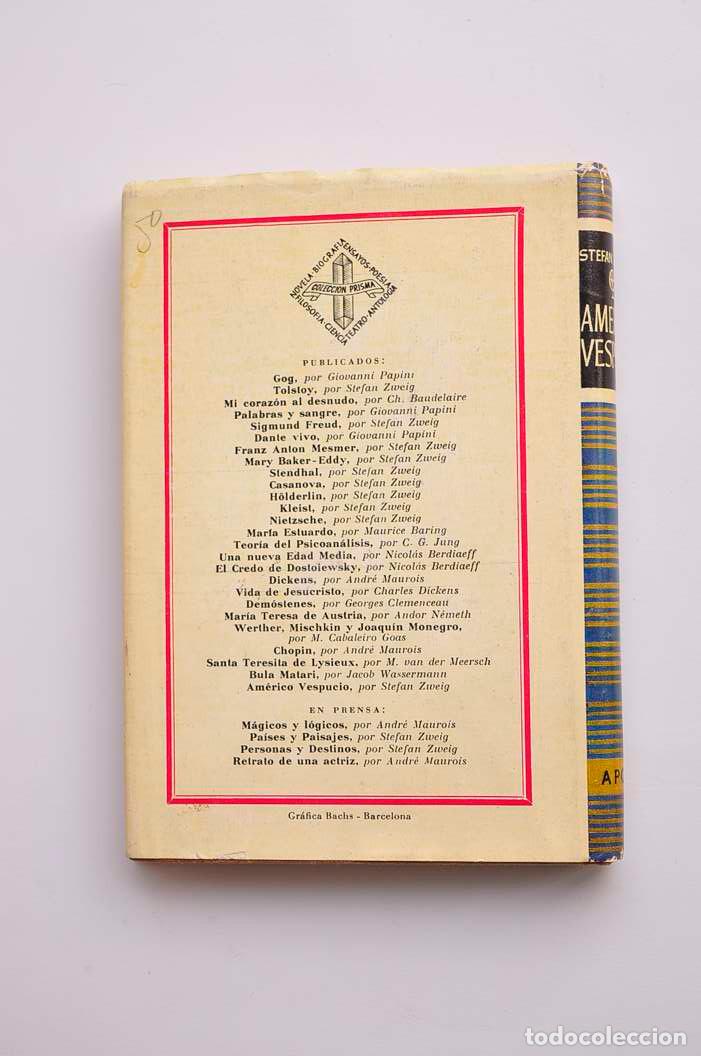 Libros: Americo Vespucio - ZWEIG, Stefan - Foto 5
