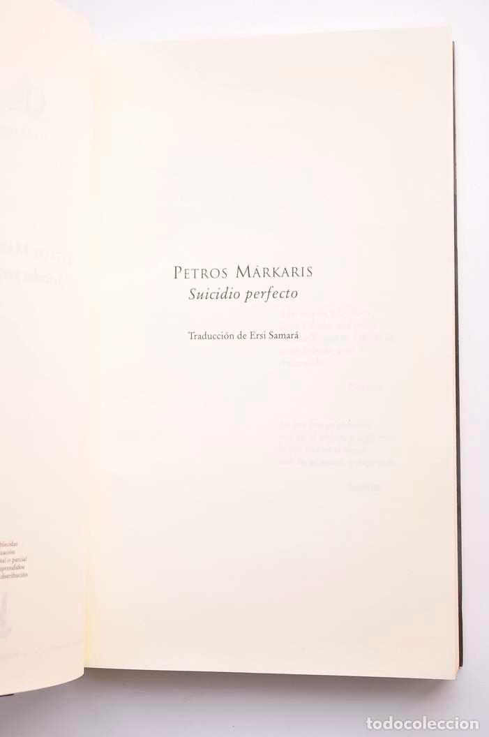 Libros: Suicidio perfecto - M&Aacute;RKARI, Petrosd - Foto 2