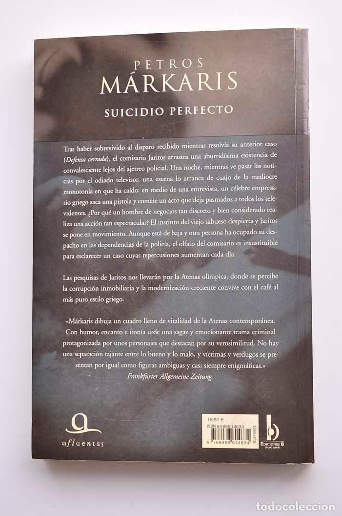 Libros: Suicidio perfecto - M&Aacute;RKARI, Petrosd - Foto 3