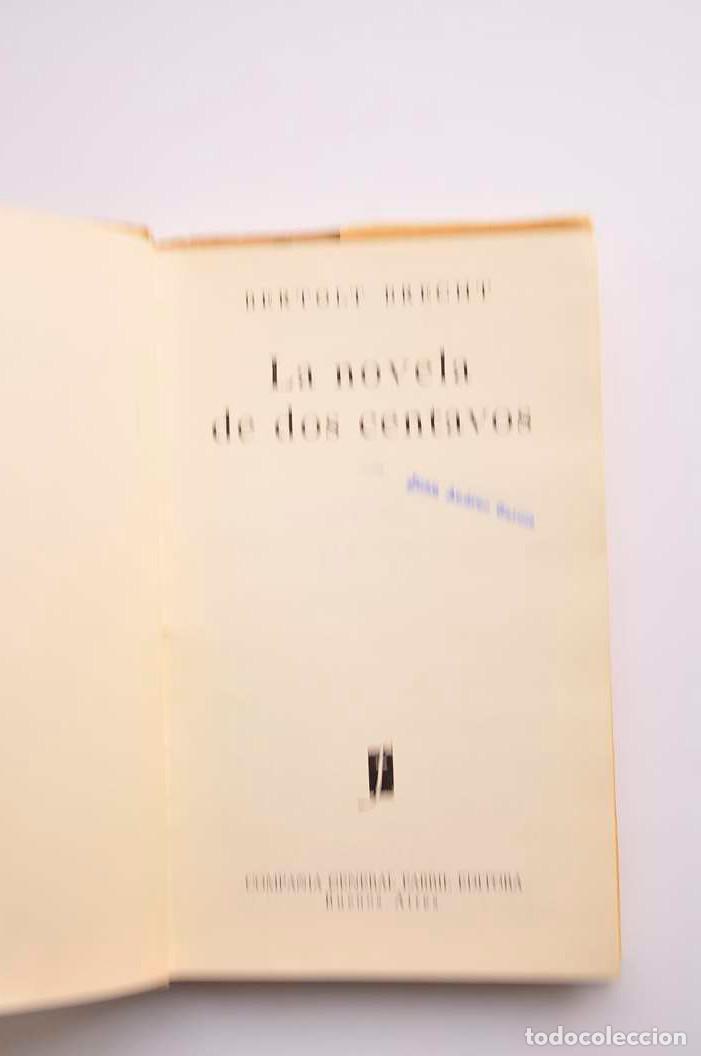 Libros: La novela de dos centavos - BRECHT, Bertolt - Foto 3