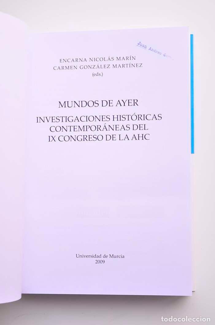 Libros: Mundos de ayer - AUTORES VARIOS - Foto 2