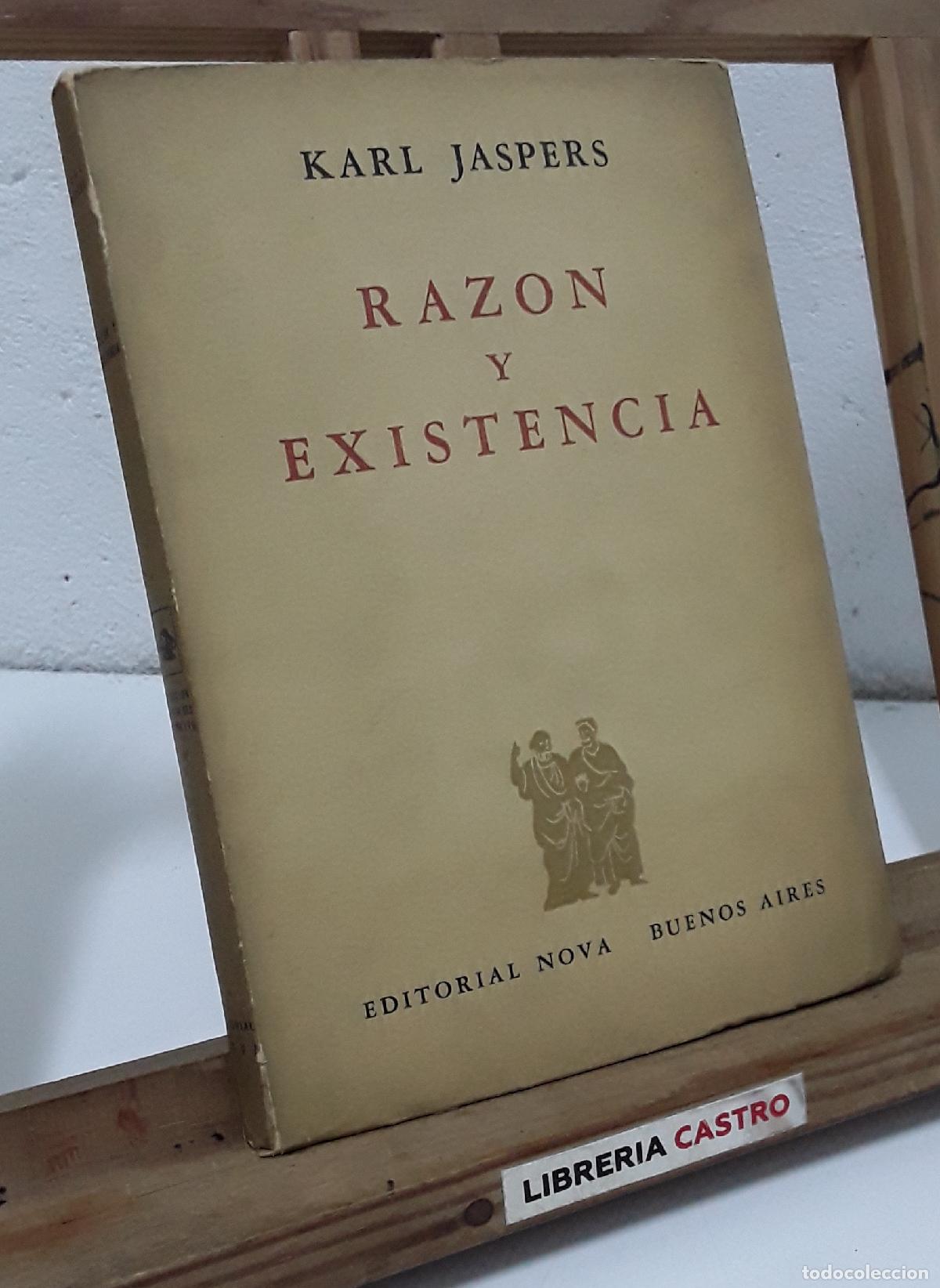 Libros: Raz&oacute;n y existencia. Cinco lecciones - Karl Jaspers. - Foto 1