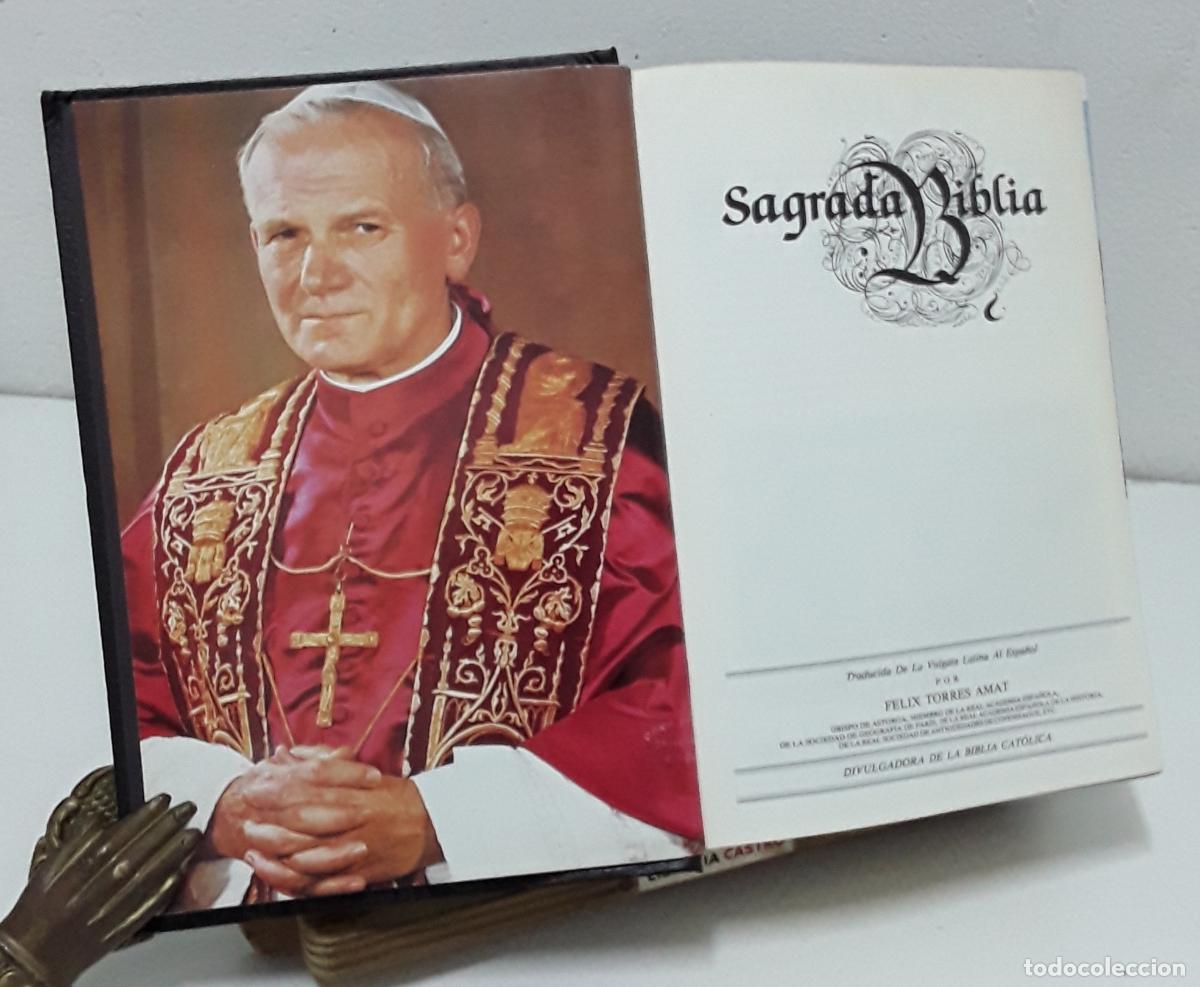 Libros: Sagrada Biblia. Facs&iacute;mil - Varios. - Foto 2