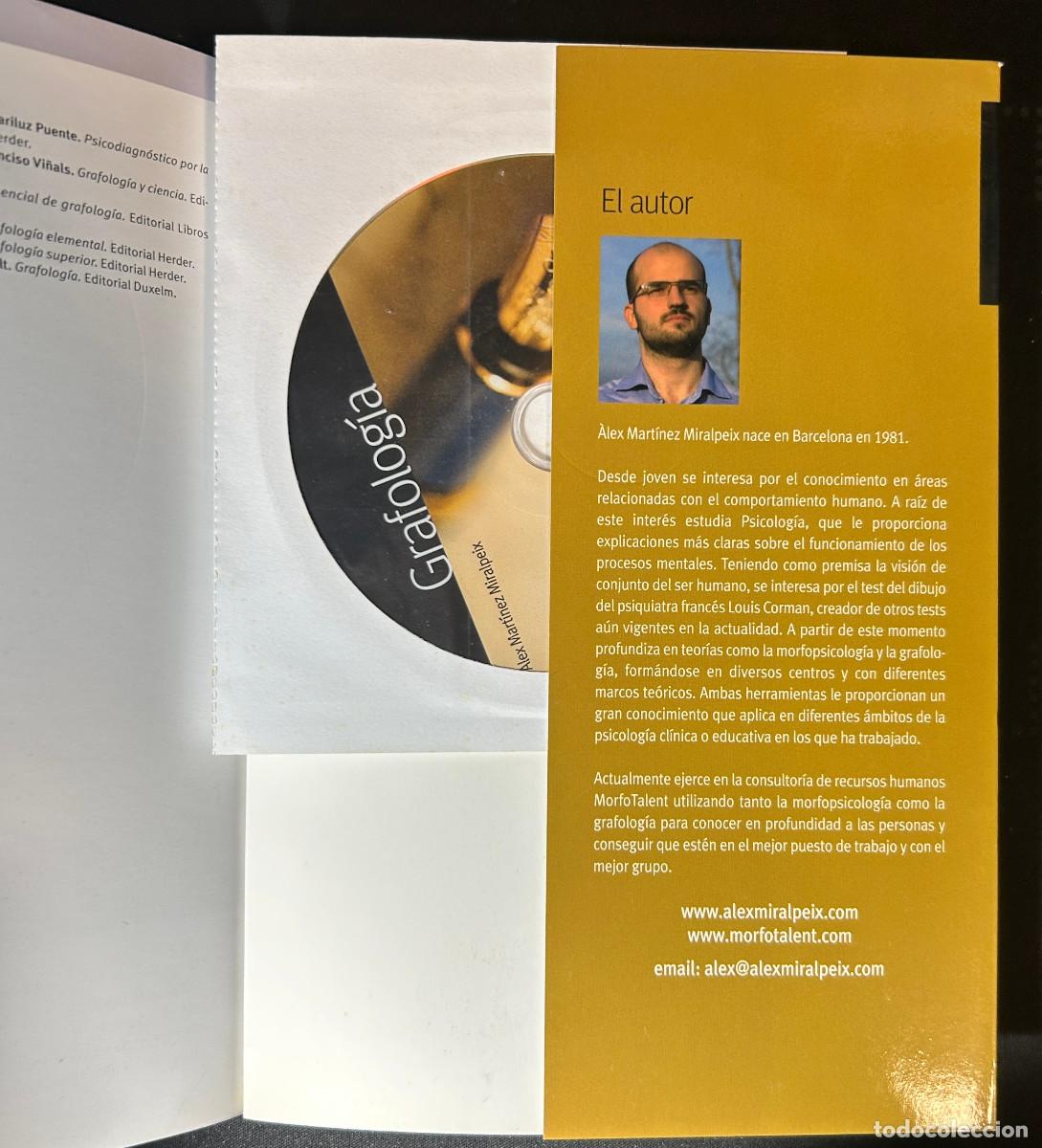 Libros: GRAFOLOG&Iacute;A - &Aacute;LEX MART&Iacute;NEZ MIRALPEIX - 2011 - CON CD - Foto 6