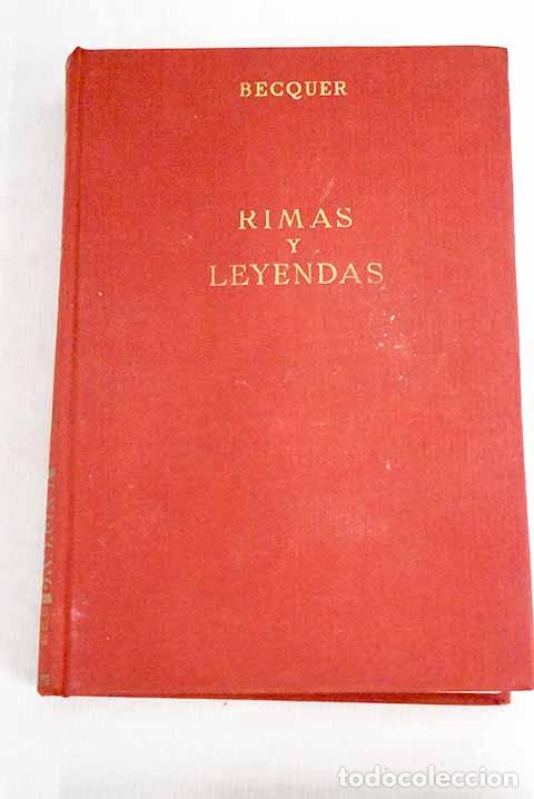 Libros: Rimas y Leyendas: B&eacute;cquer, Gustavo Adolfo.- B&eacute;cquer, Gustavo Adolfo - Foto 1