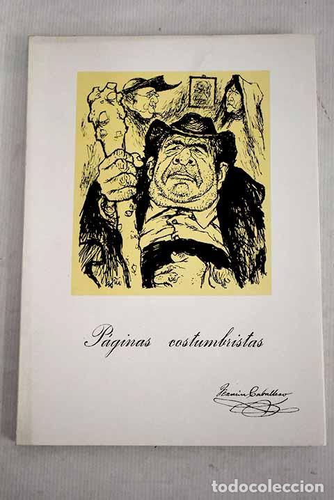 Libros: P&aacute;ginas costumbristas.- Caballero, Ferm&iacute;n - Foto 1