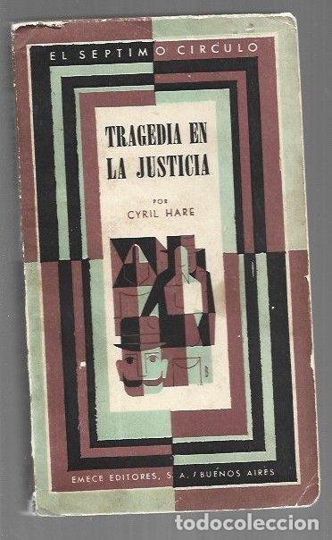 Libros: TRAGEDIA EN LA JUSTICIA - HARE, CYRIL - Foto 1