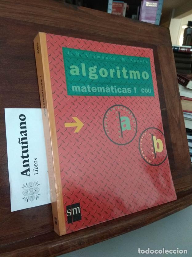 Libri di seconda mano: Algoritmo matem&aacute;ticas I COU