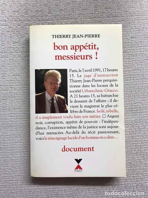 Libros: Bon app&eacute;tit, messieurs! - Jean-Pierre Thierry - Foto 1