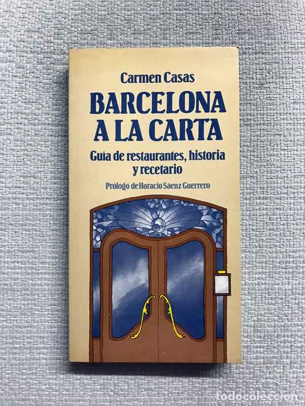 Libros: Barcelona a la carta - Carmen Casas - Foto 1
