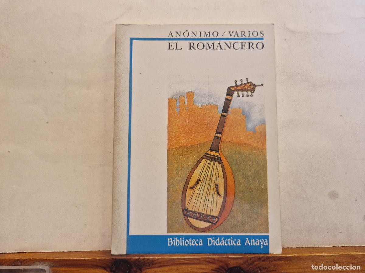 Libros: AN&Ograve;NIMO- VARIOS. EL ROMANCERO. BIBLIOTECA DIDACTICA ANAYA. - Foto 1