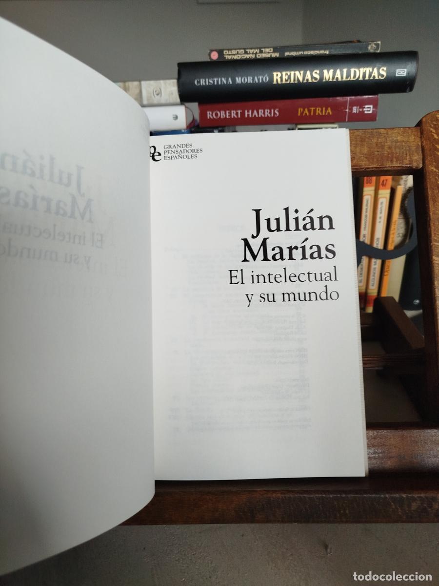 Libros: El intelectual y su mundo - Mar&iacute;as, juli&aacute;n - Foto 4