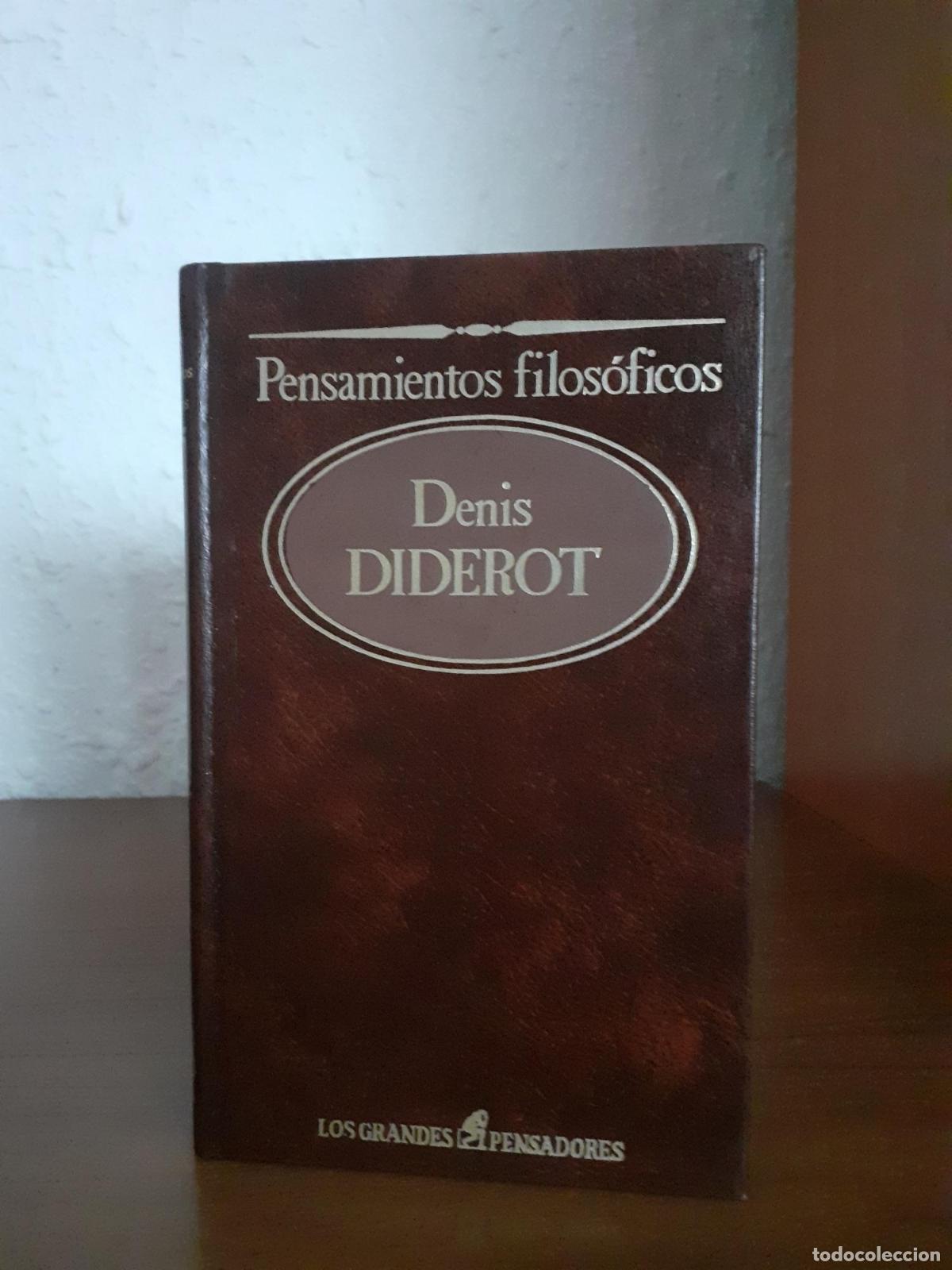 Libros: Pensamientos filos&oacute;ficos - Denis Diderot - Foto 1