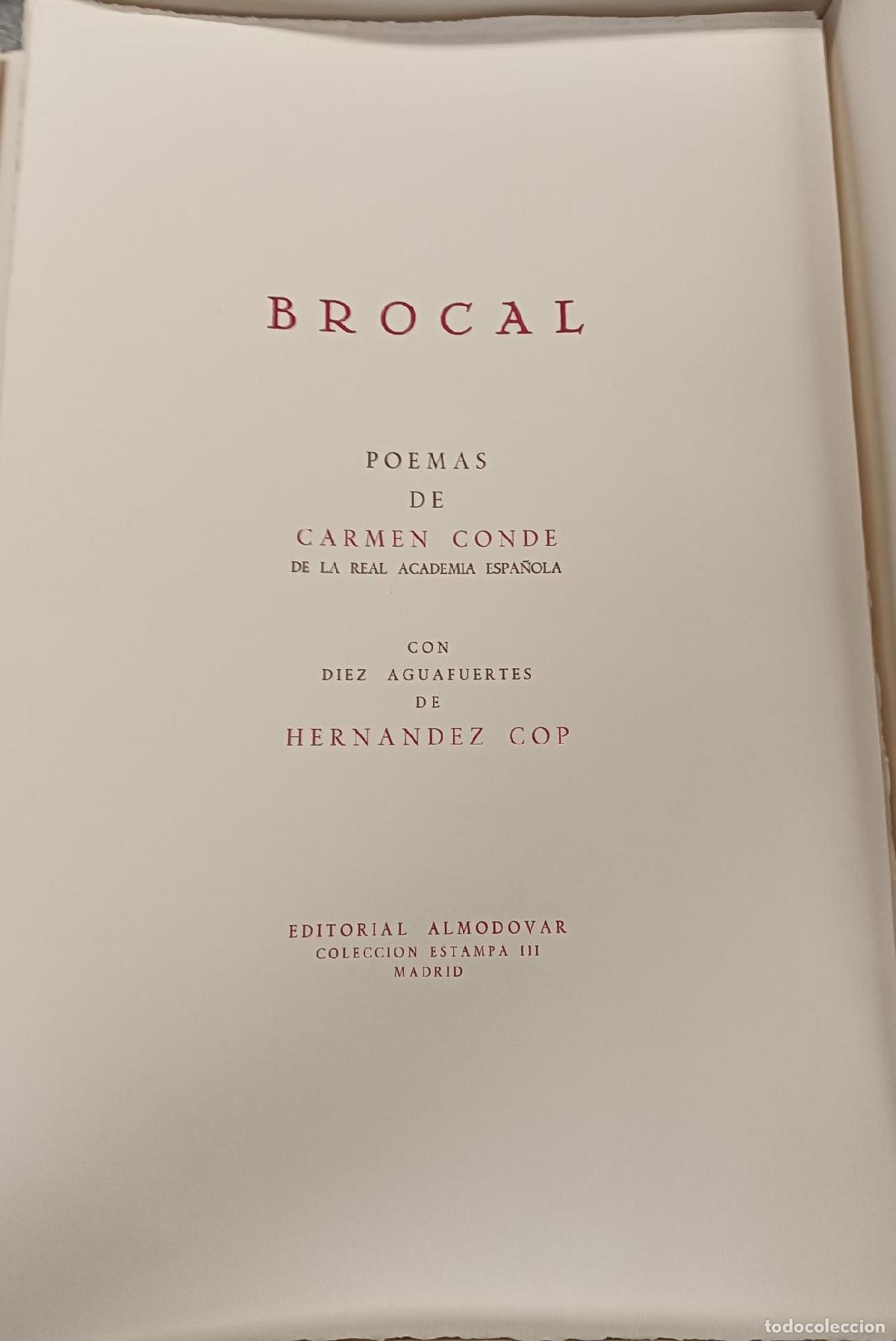 Libros: Brocal - Conde, Carmen - Foto 1