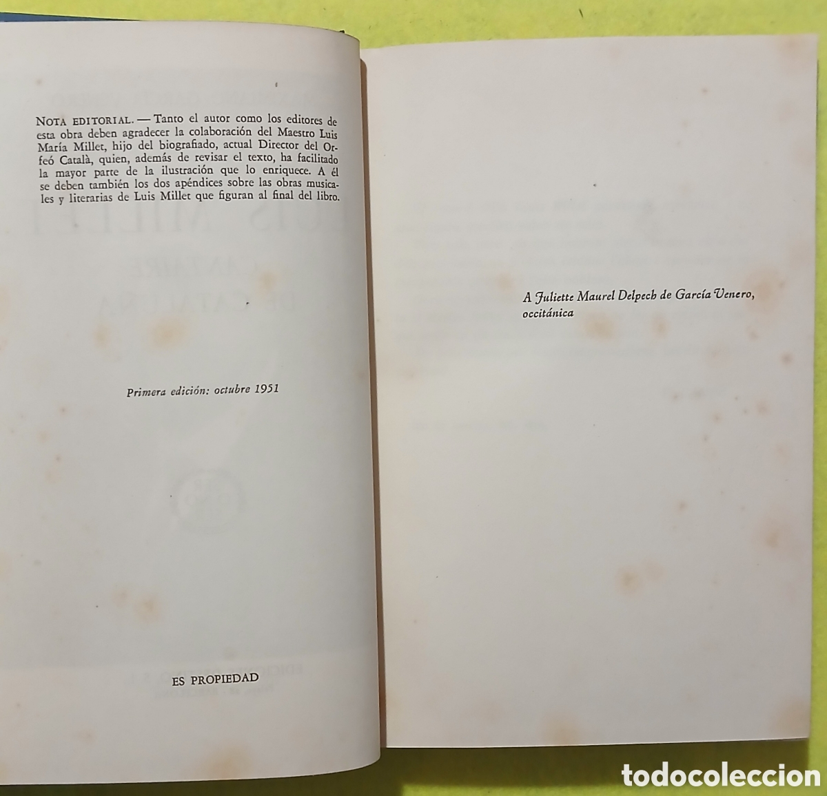 Libros: Cantaire de Catalu&ntilde;a, Luis Millet - Foto 3