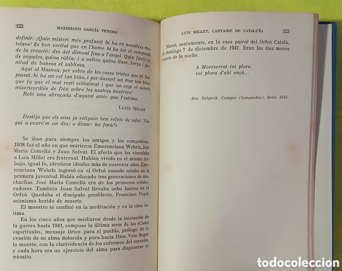 Libros: Cantaire de Catalu&ntilde;a, Luis Millet - Foto 11