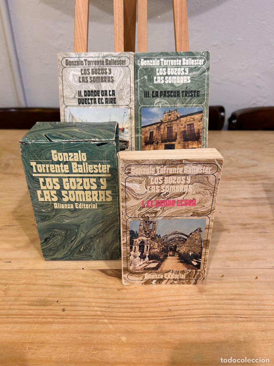 Libros: ESTUCHE- LOS GOZOS Y LAS SOMBRAS- GONZALO TORRENTE BALLESTER - Foto 1
