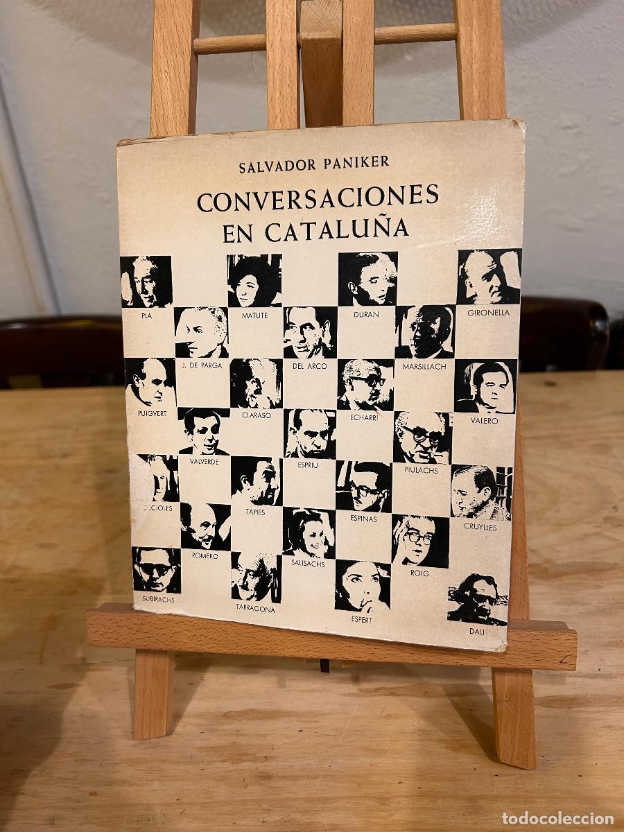 Libros: Conversaciones en Catalu&ntilde;a - Paniker, Salvador - Foto 1