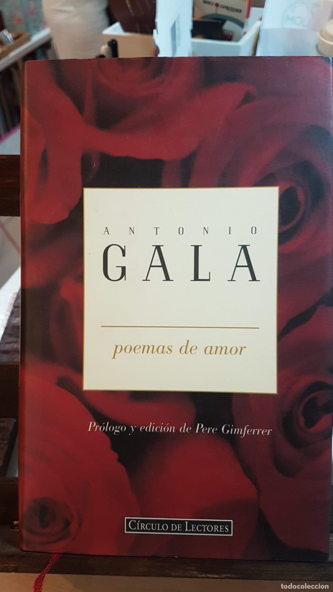 Libros: Poemas de amor - Antonio Gala - Foto 1