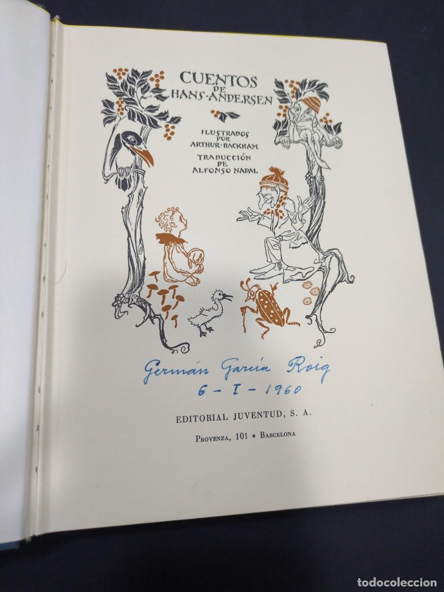 Libros: cuentos de hans andersen editorial juventud 1957 - Foto 1