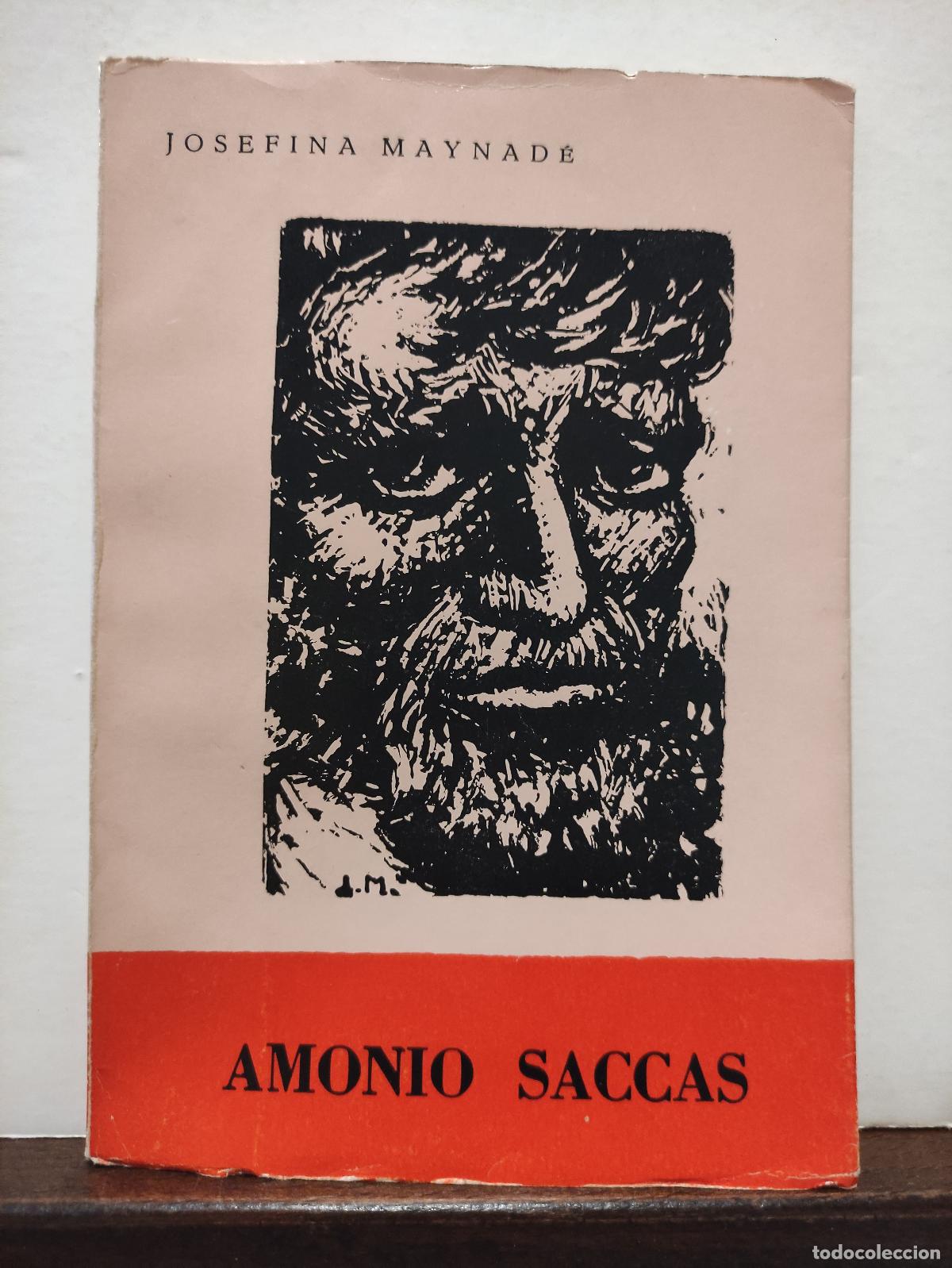Libros: AMONIO SACCAS - JOSEFINA MAYNADE - Foto 1