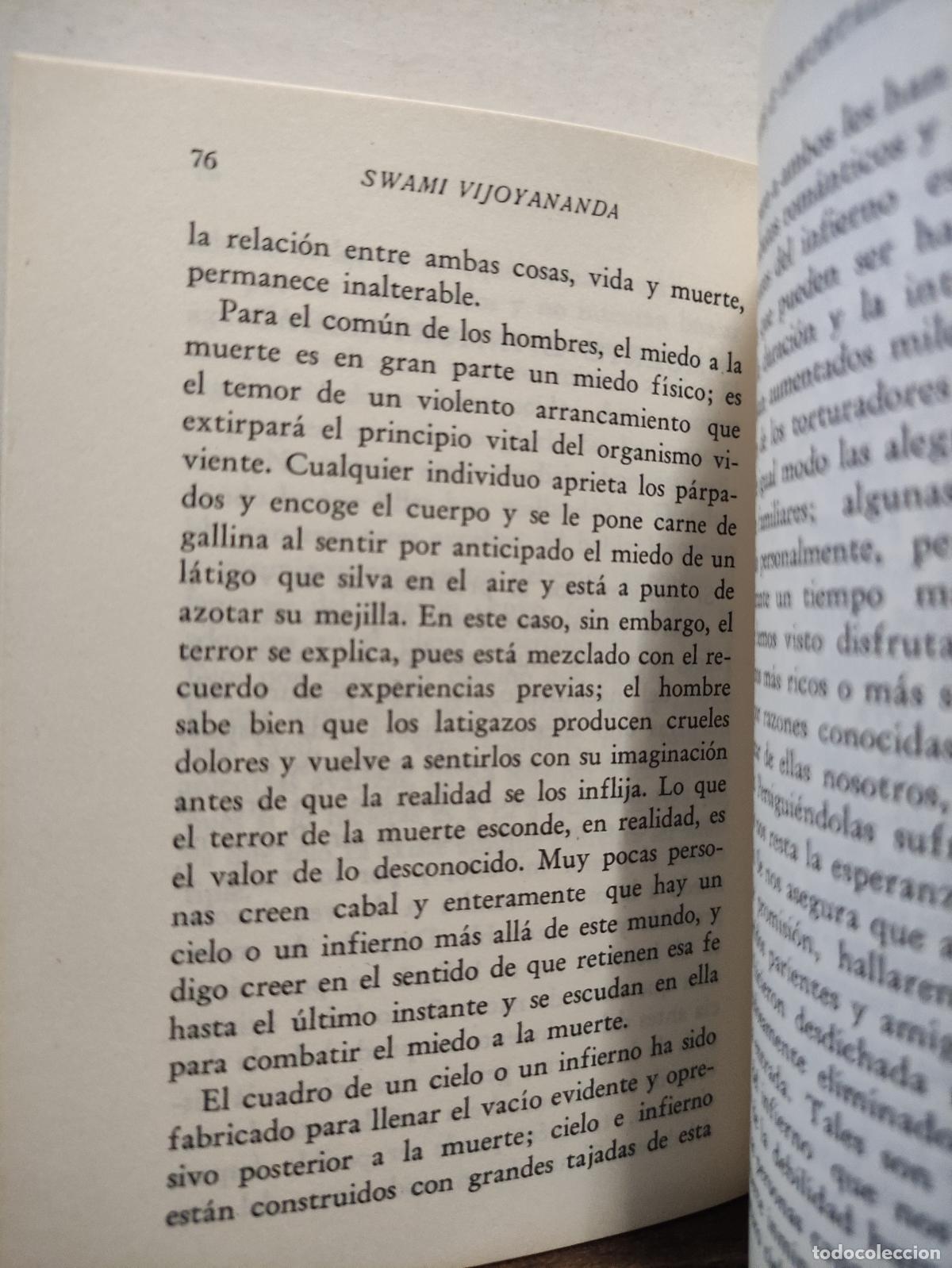 Libros: LA RELIGION DEL HOMBRE - SWAMI VIJOYANANDA - Foto 4