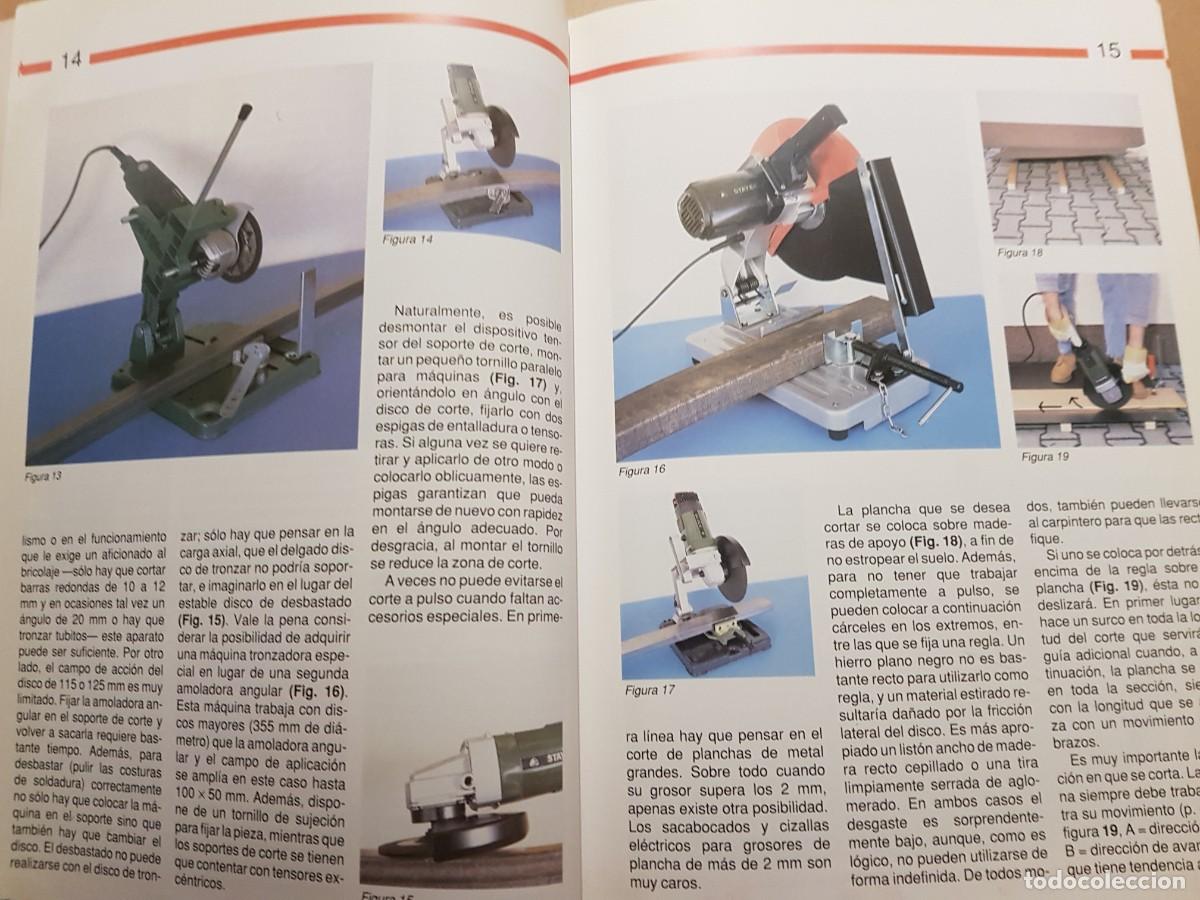 Libros: IMPECABLE - TRABAJOS EN METAL - OTTO MAIER - ED. CEAC (ILUST) - Foto 6