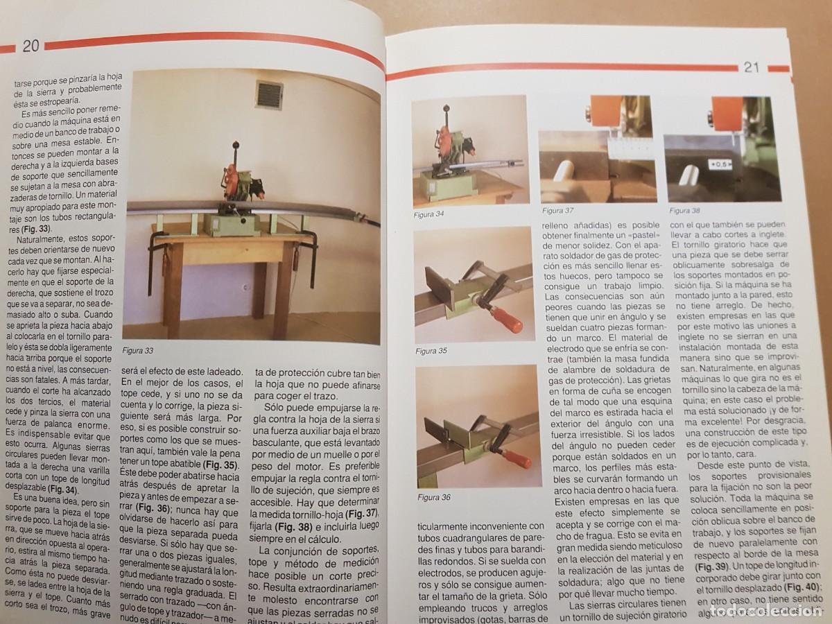 Libros: IMPECABLE - TRABAJOS EN METAL - OTTO MAIER - ED. CEAC (ILUST) - Foto 7