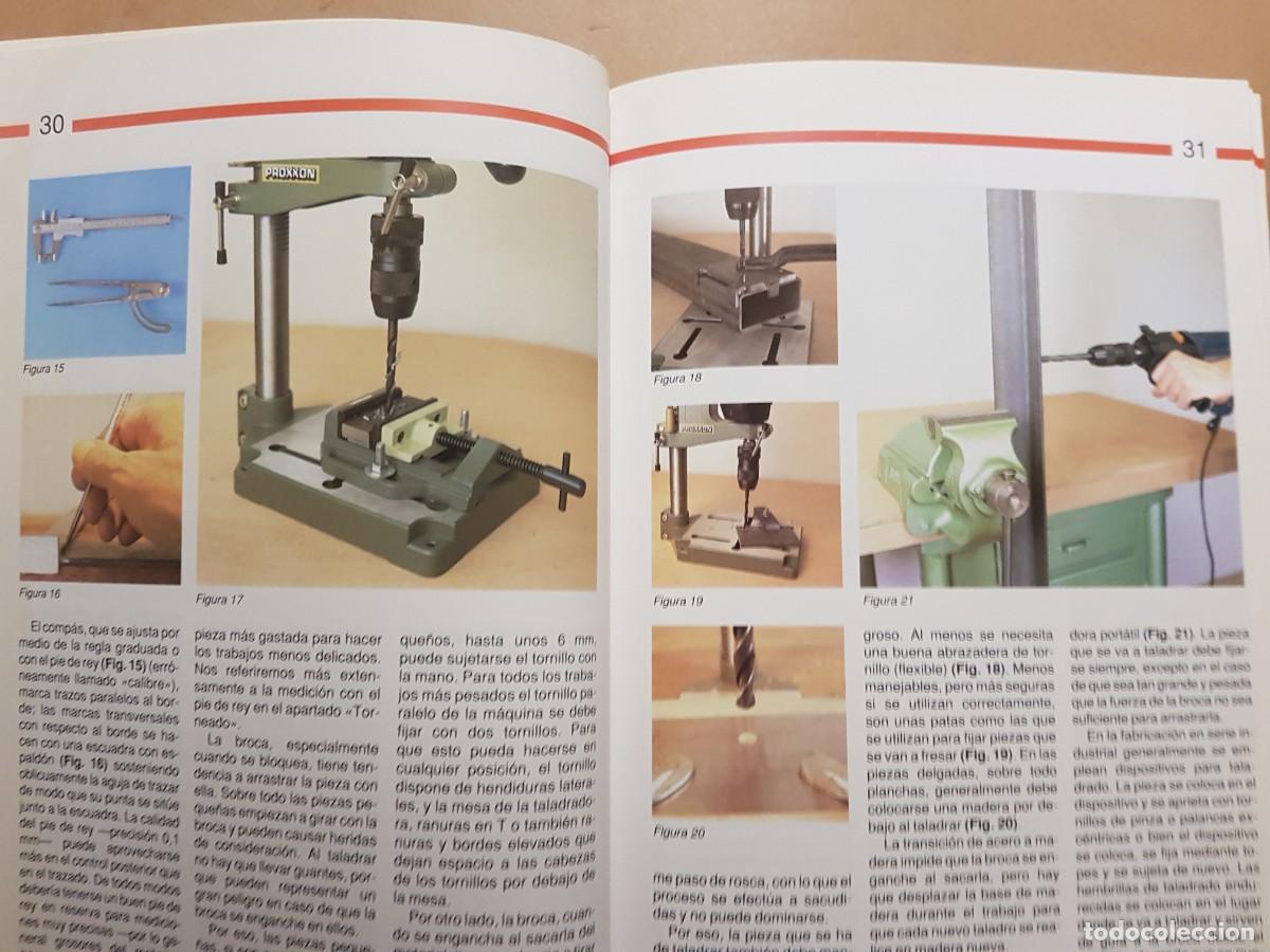 Libros: IMPECABLE - TRABAJOS EN METAL - OTTO MAIER - ED. CEAC (ILUST) - Foto 8