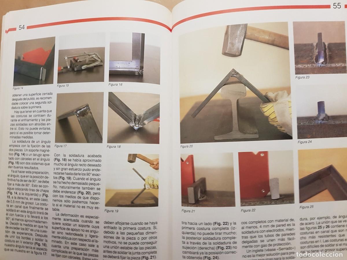 Libros: IMPECABLE - TRABAJOS EN METAL - OTTO MAIER - ED. CEAC (ILUST) - Foto 10