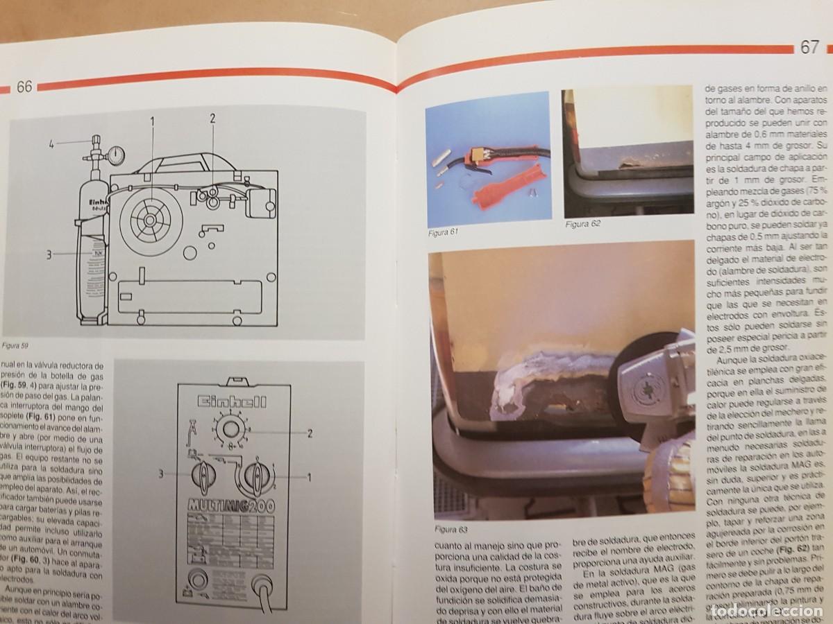 Libros: IMPECABLE - TRABAJOS EN METAL - OTTO MAIER - ED. CEAC (ILUST) - Foto 11