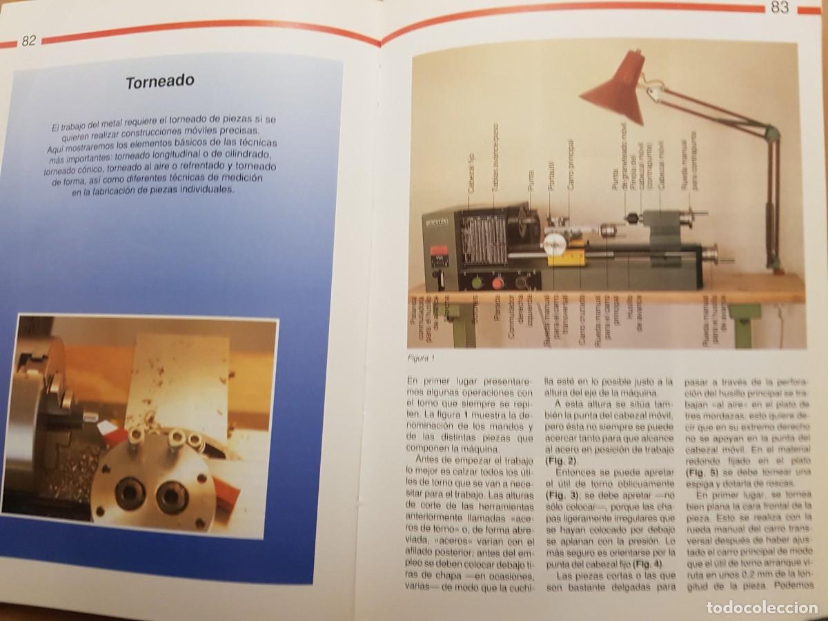 Libros: IMPECABLE - TRABAJOS EN METAL - OTTO MAIER - ED. CEAC (ILUST) - Foto 13