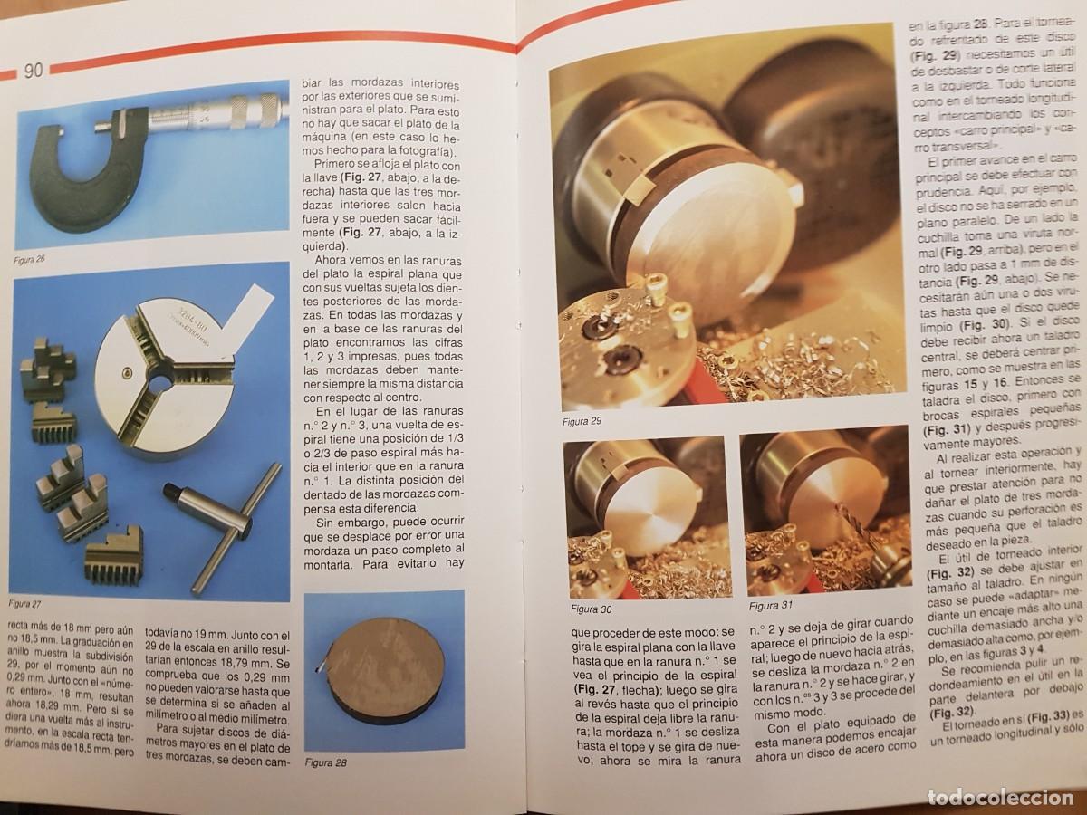Libros: IMPECABLE - TRABAJOS EN METAL - OTTO MAIER - ED. CEAC (ILUST) - Foto 14