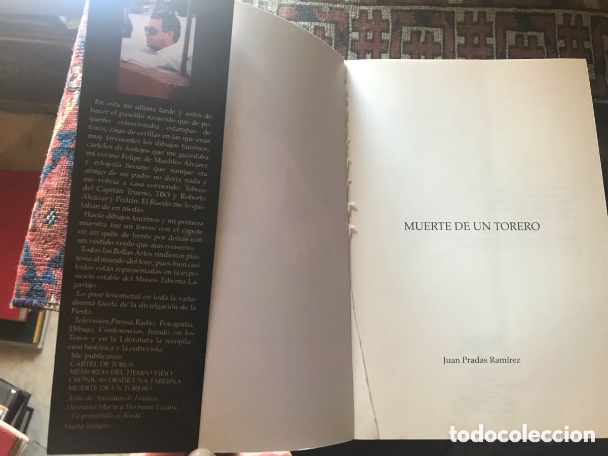 Libros: Muerte de un torero. Juan Pradas Ram&iacute;rez. Manolete - Foto 6